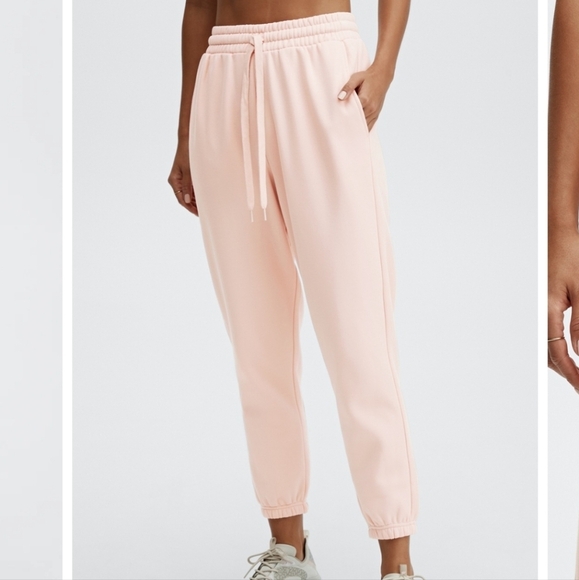 Fabletics Go-To Classic Sweatpant Dusty Rosette Lounge Pants 1X - Picture 9 of 11